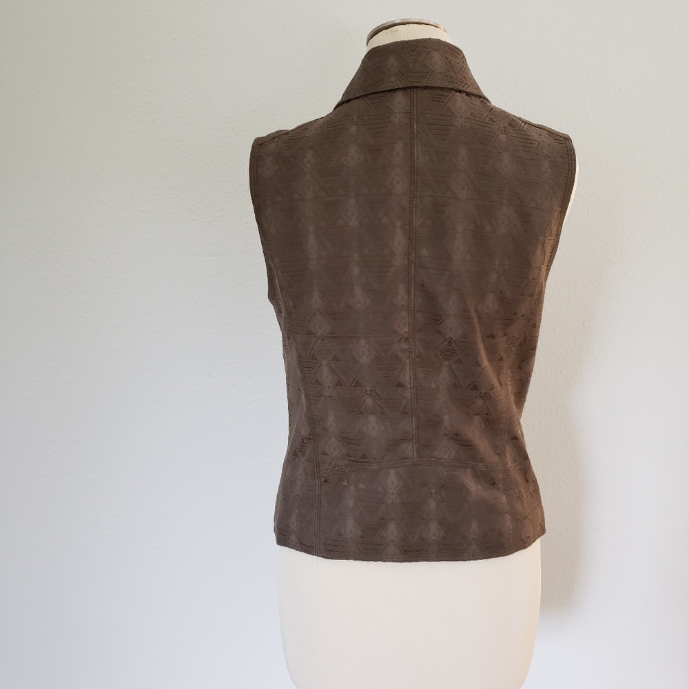 Hinge Nordstrom Geo Jaquard Motor Vest - Picture 8 of 10